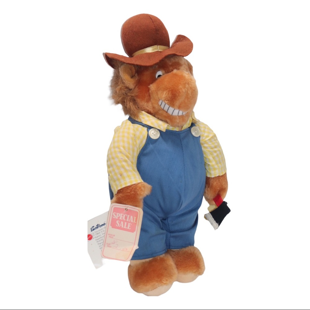 Berenstain Bears Vintage 1984 Plush Papa Bear with Original Tags - Picture 1 of 11
